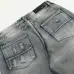Amiri Classic Unisex Fully patched letter embroidered washed slim fit jeans #A48766