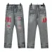 Amiri Classic Unisex Fully patched letter embroidered washed slim fit jeans #A48766