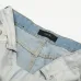 Amiri Classic Unisex Light colored rhinestone embroidered washed small leg jeans slim fit small leg jeans #A48764