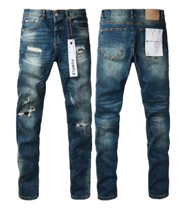 purple jeans  for Men #A64974