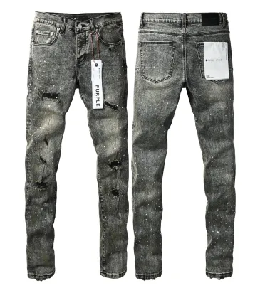 purple jeans  for Men #A64977