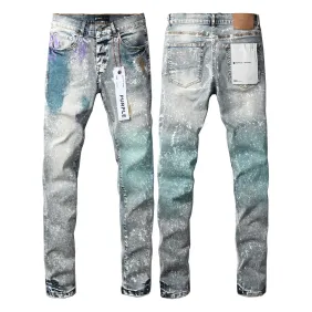 purple jeans  for Men #A64978