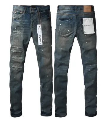 purple jeans  for Men #A64979