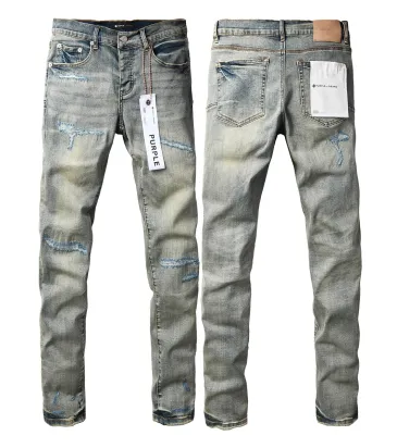purple jeans  for Men #A64980