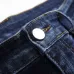 2021 new men's jeans blue stretch European and American personality zipper decoration jeans trendy men #99905873