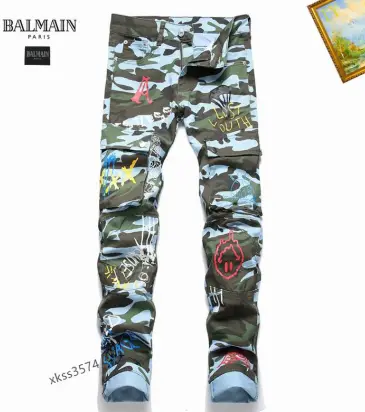 BALMAIN Jeans for Men's Long Jeans #A45654