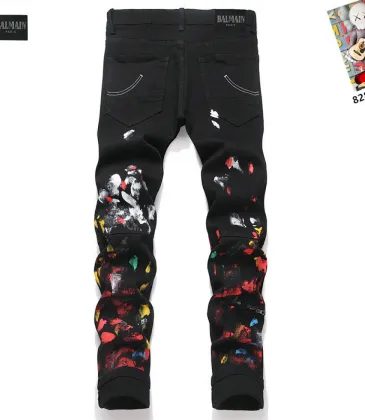 BALMAIN Jeans for Men's Long Jeans #A60536