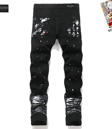 BALMAIN Jeans for Men's Long Jeans #A60537