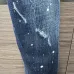 DSQ2 Men's Denim Jeans  Distressed Patchwork Style with Paint Splatter for Fashion   Forward Males #A54910