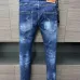 DSQ2 Men's Denim Jeans  Distressed Patchwork Style with Paint Splatter for Fashion   Forward Males #A54910