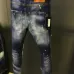 DSQ2 Men's Denim Jeans Edgy Distressed Design with Paint Splatter and Zipper Detail for Fashion Rebels #A54904
