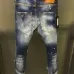 DSQ2 Men's Denim Jeans Edgy Distressed Design with Paint Splatter and Zipper Detail for Fashion Rebels #A54904