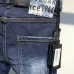 DSQ2 Men's Denim Jeans Edgy Distressed Design with Paint Splatter and Zipper Detail for Fashion Rebels #A54905