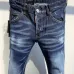 DSQ2 Men's Denim Jeans Edgy Distressed Design with Paint Splatter and Zipper Detail for Fashion Rebels #A54905