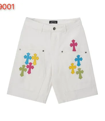 Chrome Hearts Pants for Chrome Hearts Short pants for men #A64435