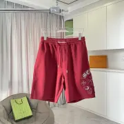 Chrome Hearts Pants for Chrome Hearts Short pants for men Black/Red/Blue #A53834