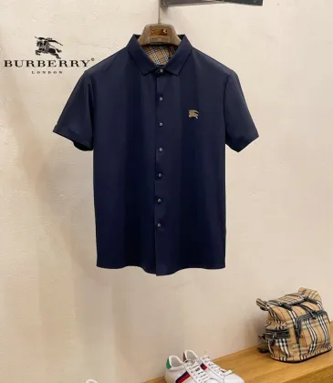 Burberry Shirts for Burberry AAA+ Shorts-Sleeved Shirts for men #A61465