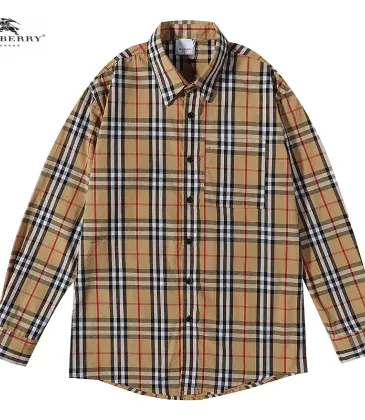 Burberry Shirts for Men's Burberry Long-Sleeved Shirts #999902148