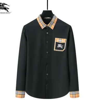 Burberry Shirts for Men's Burberry Long-Sleeved Shirts #A27577