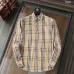 Burberry Shirts for Men's Burberry Long-Sleeved Shirts #A29128