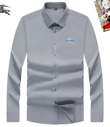 Burberry Shirts for Men's Burberry Long-Sleeved Shirts #A57818