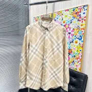 Burberry Shirts for Men's Burberry Long-Sleeved Shirts #A58489