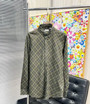 Burberry Shirts for Men's Burberry Long-Sleeved Shirts #A58493