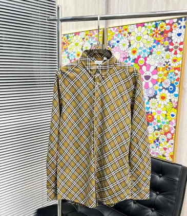 Burberry Shirts for Men's Burberry Long-Sleeved Shirts #A58494