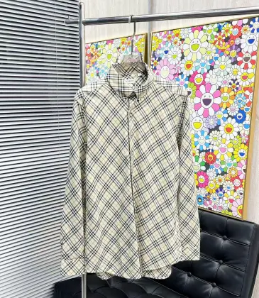 Burberry Shirts for Men's Burberry Long-Sleeved Shirts #A58495