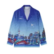 Casablanca Blue 'The Night View' Shirt #A53889