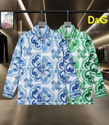 D&amp;G Shirts for D&amp;G Long-Sleeved Shirts For Men #A45732