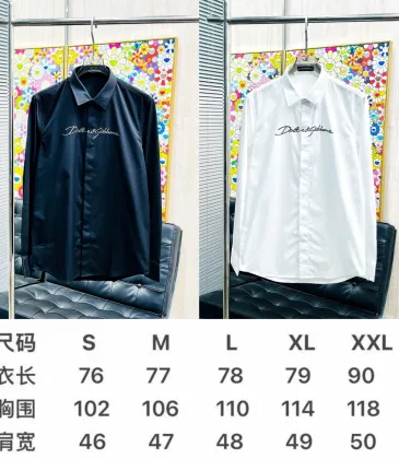D&amp;G Shirts for D&amp;G Long-Sleeved Shirts For Men #A58446