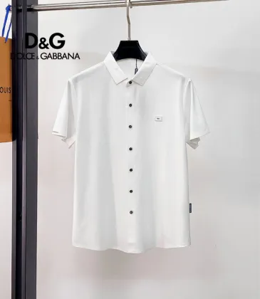 D&amp;G Shirts for D&amp;G Short-Sleeved Shirts For Men #A61457