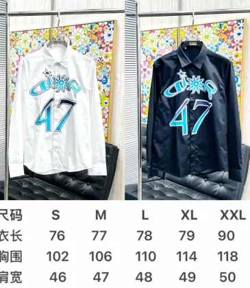 Dior shirts for Dior Long-Sleeved Shirts for men #A58445