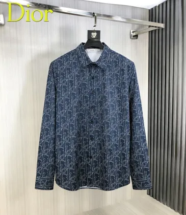 Dior shirts for Dior Long-Sleeved Shirts for men #A63248