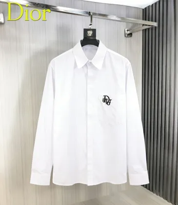 Dior shirts for Dior Long-Sleeved Shirts for men #A63250