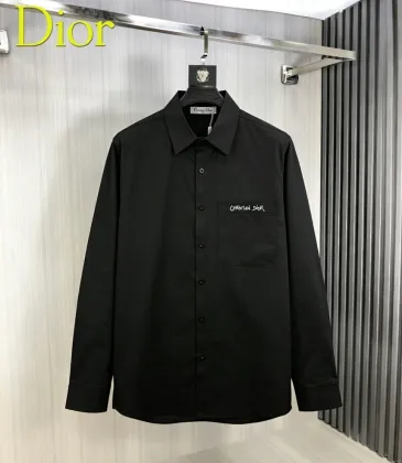 Dior shirts for Dior Long-Sleeved Shirts for men #A63259