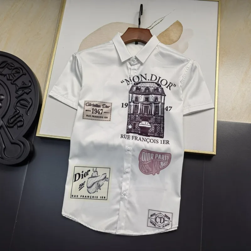 Dior shirts for Dior Short-sleeved shirts for men #999925184
