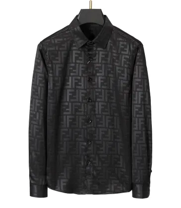 Fendi Shirts for Fendi Long-Sleeved Shirts for men #A26524