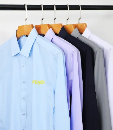 Fendi Shirts for Fendi Long-Sleeved Shirts for men #A26584