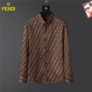 Fendi Shirts for Fendi Long-Sleeved Shirts for men #A63266