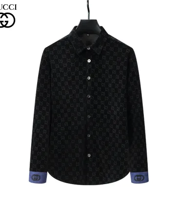 Gucci shirts for Gucci long-sleeved shirts for men #A30926