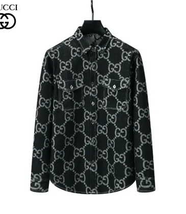 Gucci shirts for Gucci long-sleeved shirts for men #A30934