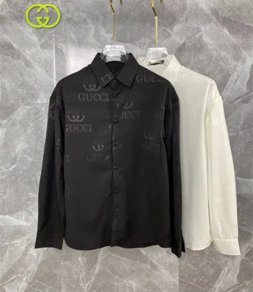 Gucci shirts for Gucci long-sleeved shirts for men #A38382