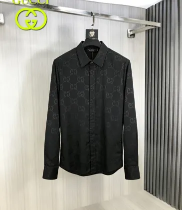 Gucci shirts for Gucci long-sleeved shirts for men #A63256