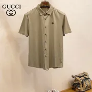 Gucci shirts for Gucci short-sleeved shirts for men #A61459