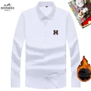 HERMES shirts for HERMES long sleeved shirts for men #A57655