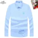 HERMES shirts for HERMES long sleeved shirts for men #A57820