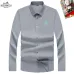 HERMES shirts for HERMES long sleeved shirts for men #A57820