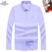 HERMES shirts for HERMES long sleeved shirts for men #A57820